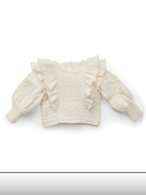 NWT RETIRED American Girl x Something Navy Ruffles & Sparkles Sweater